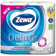 Бумага туалетная трехслойная Zewa Deluxe