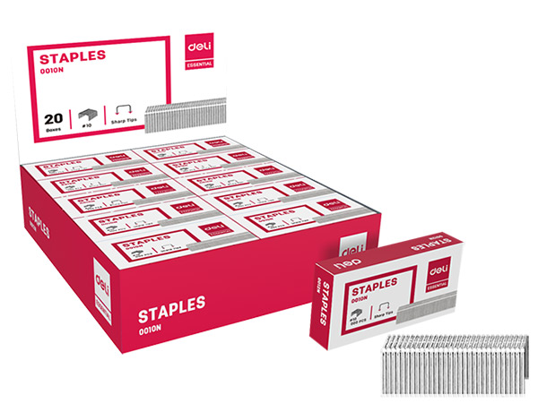 Deli Скобы для степлера №10 1000 шт Deli фото