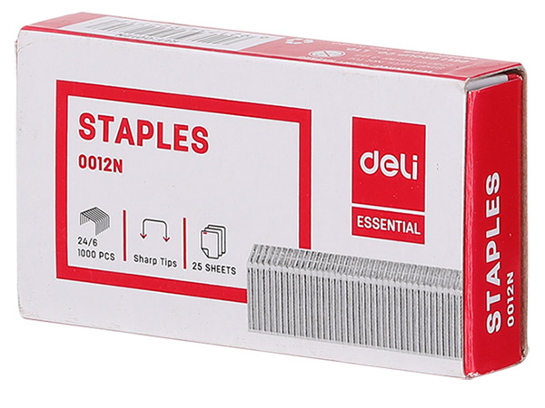 Deli Скобы для степлера №246 1000 шт Deli фото