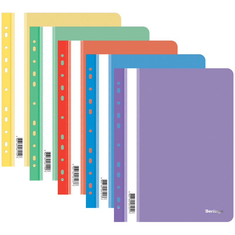 Berlingo Папка-скоросшиватель с перфорацией фото