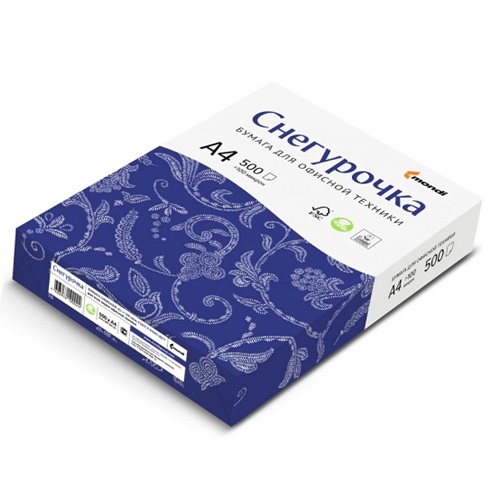 Бумага офисная "Снегурочка" А4 фото