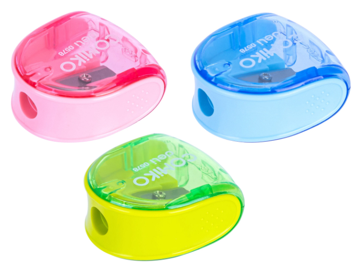 Deli Точилка одинарная с контейнером COMIKO Deli 0578 фото