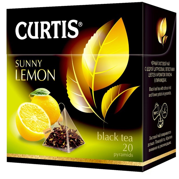 Curtis Чай CURTIS Sunny Lemon (черный) фото
