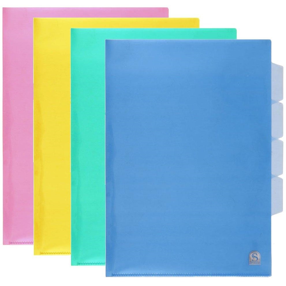 Sponsor Папка-уголок с тремя карманами фото