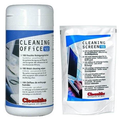 Cleanlike Bлажные салфетки для мониторов Cleanlike фото