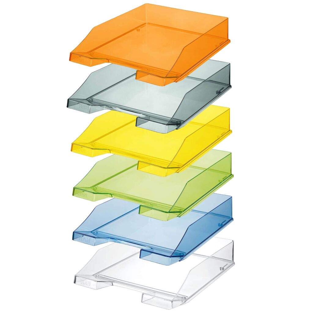 Han Лоток горизонтальный прозрачно-цветной "Han" фото