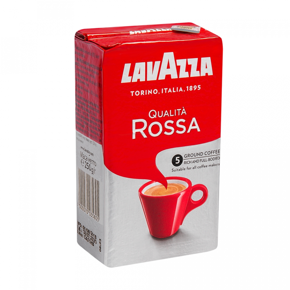 Кофе молотый "Lavazza" Qualita Rossa INT фото