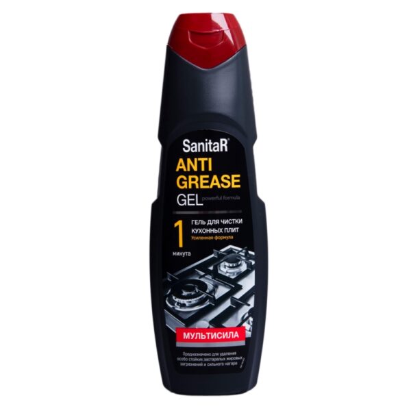 Средство чистящее универсальное SanitaR Антижир Мультисила гель фото