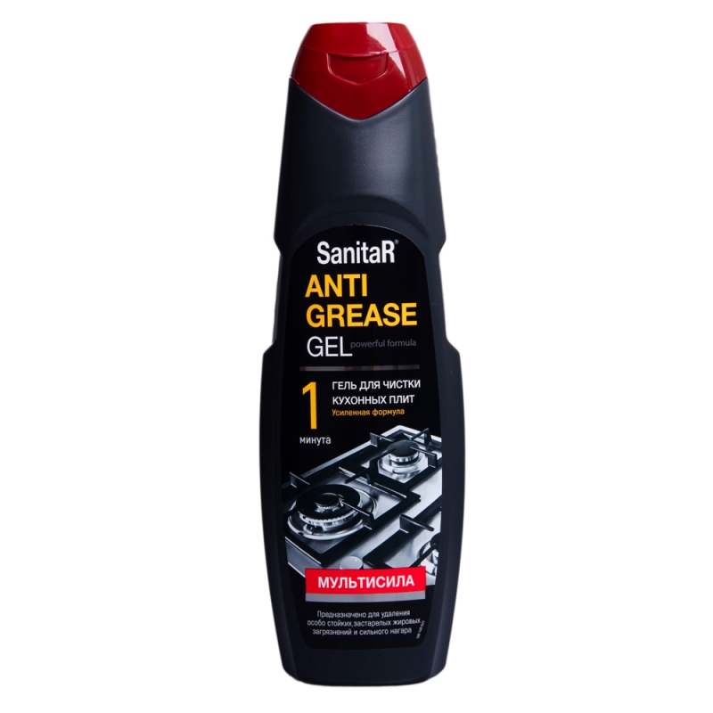 Средство чистящее универсальное SanitaR Антижир Мультисила гель фото
