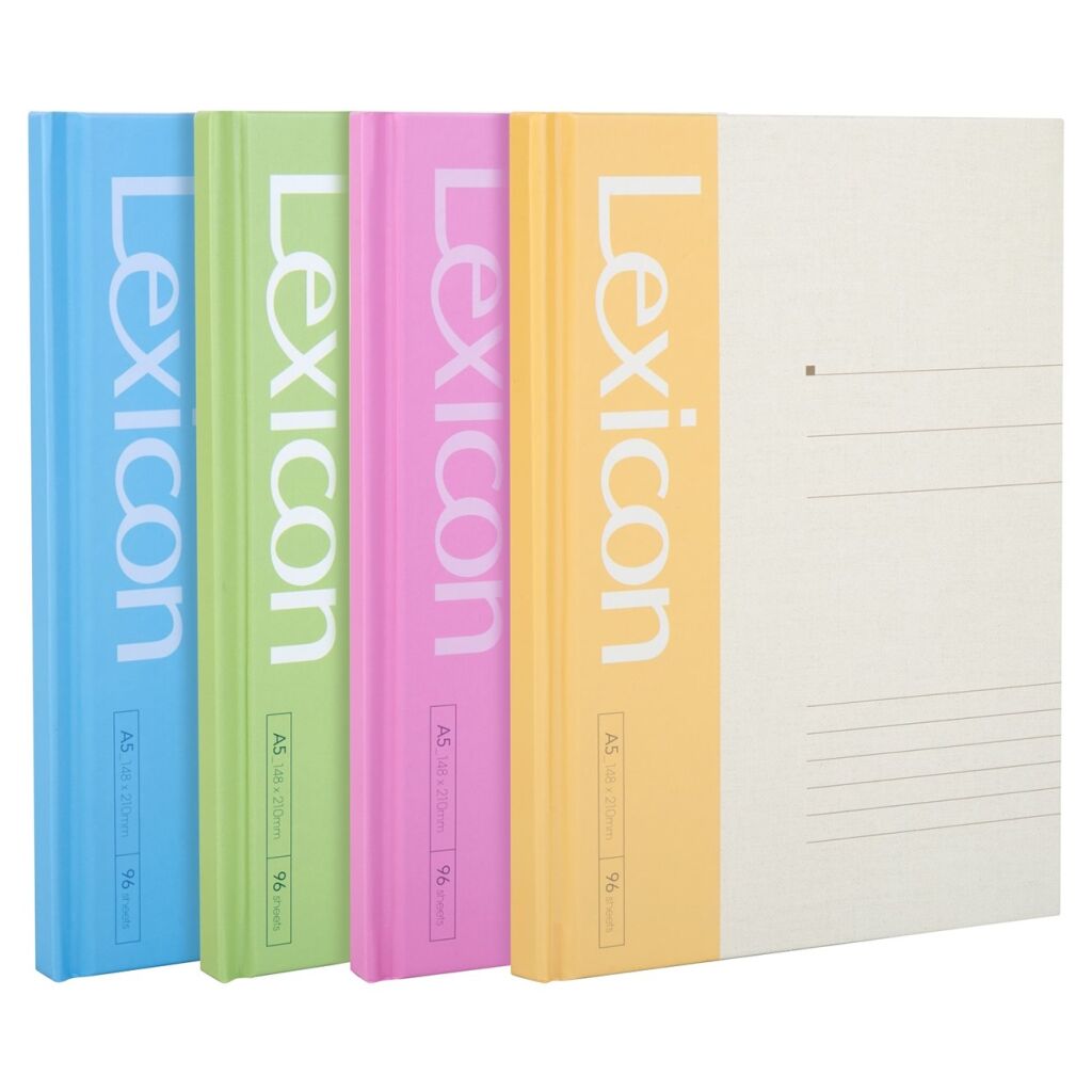 Deli Тетрадь-блокнот А5 96л в твердой обложке "Lexicon" фото