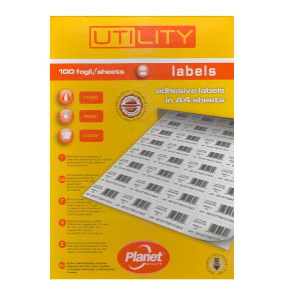 Бумага самоклеющаяся А4 (100 л ) фото