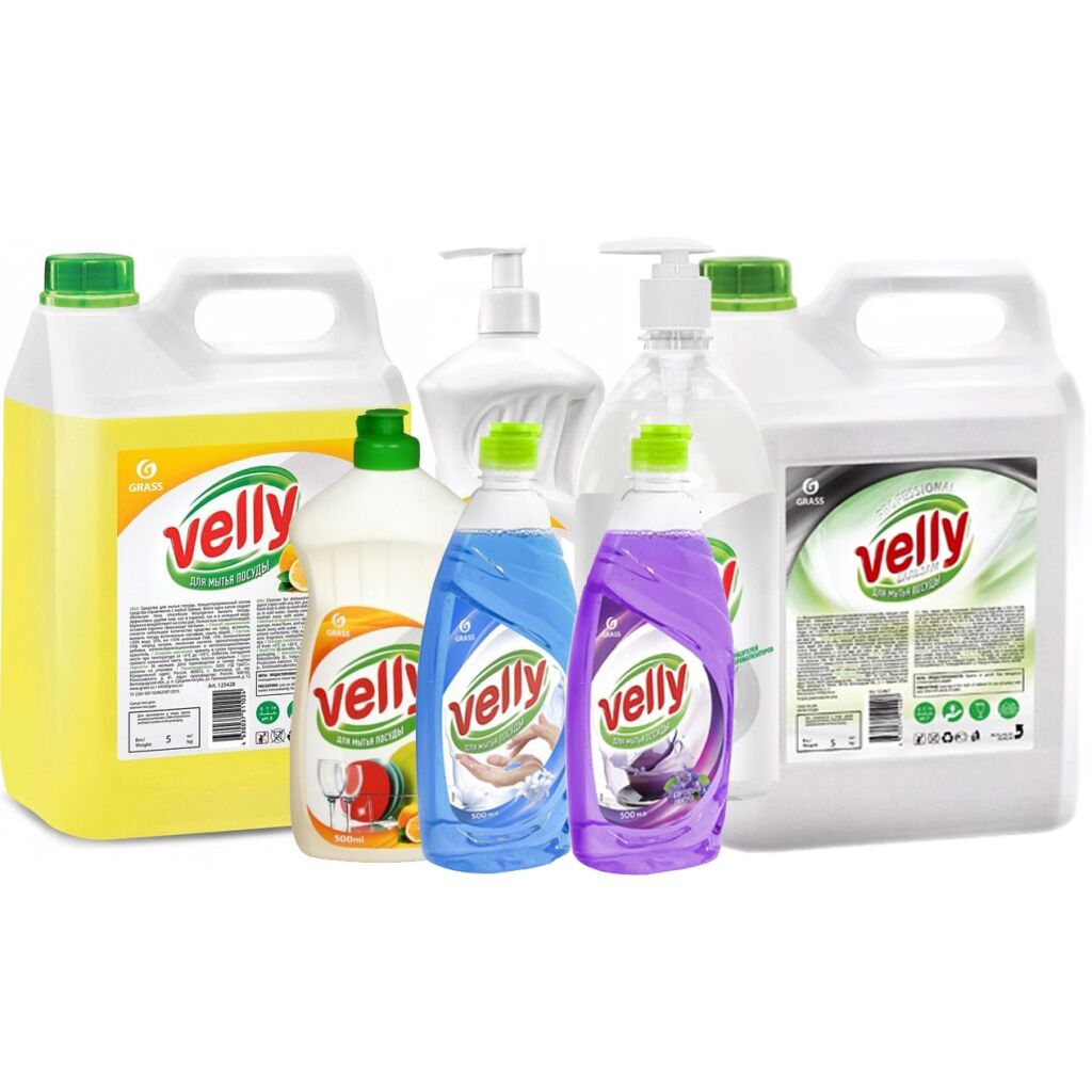 Grass Средство для мытья посуды "Velly" фото