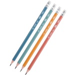 Deli Простой карандаш с ластиком HB "Think" фото