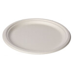 Тарелка из сахарного тростника фото