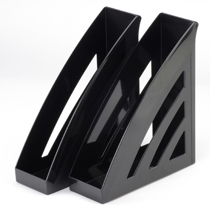 Лоток вертикальный "CITY" (пластик) фото