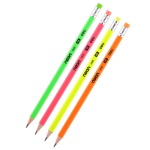 Deli Простой карандаш HB с ластиком "Deli Neon" фото