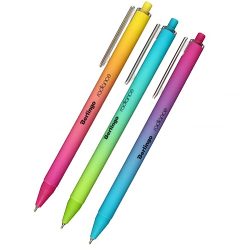 Berlingo Ручка автоматическая на масляной основе "Radiance" фото