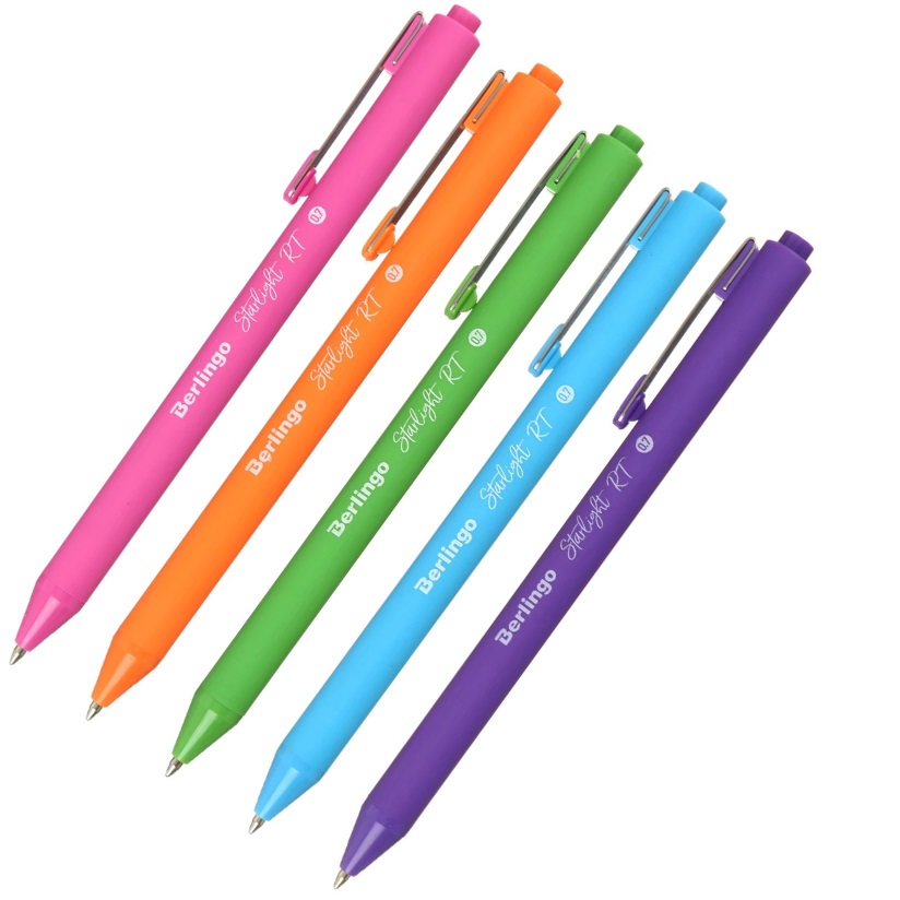 Berlingo Ручка на масляной основе "Starlight RT" фото