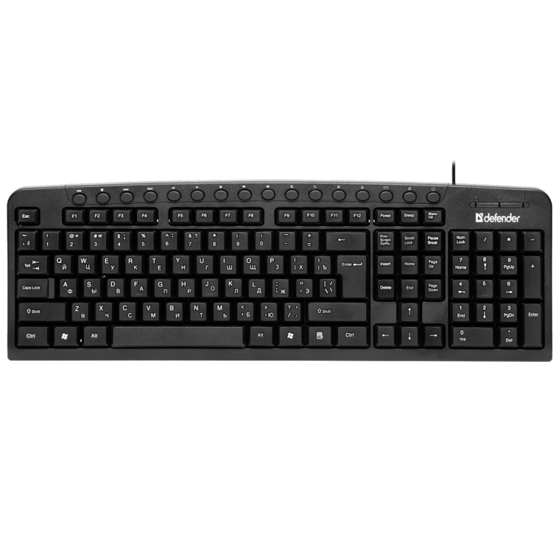 Клавиатура Defender "Focus HB-470 RU" фото