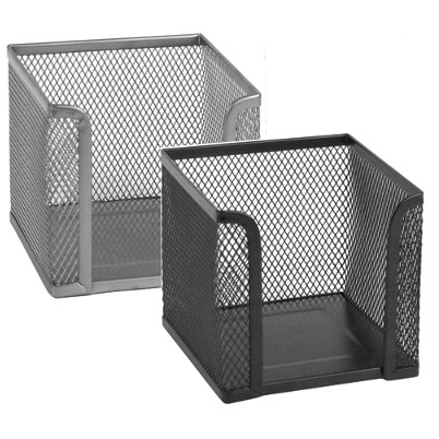 Axent Бокс для бумажного блока 100х100х100 мм (металл) фото