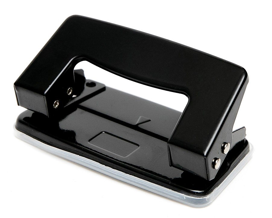 Дырокол до 12 листов металлический фото