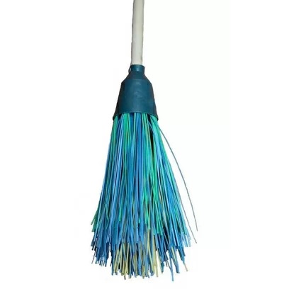 Cleanton Метла полипропиленовая круглая "эконом" 3 кольца фото