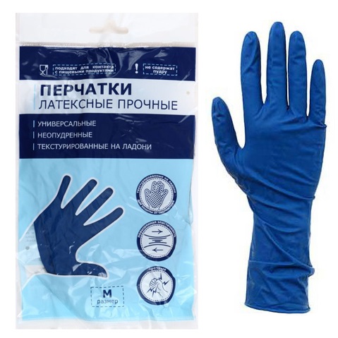 Перчатки латексные "Flexy Gloves" фото