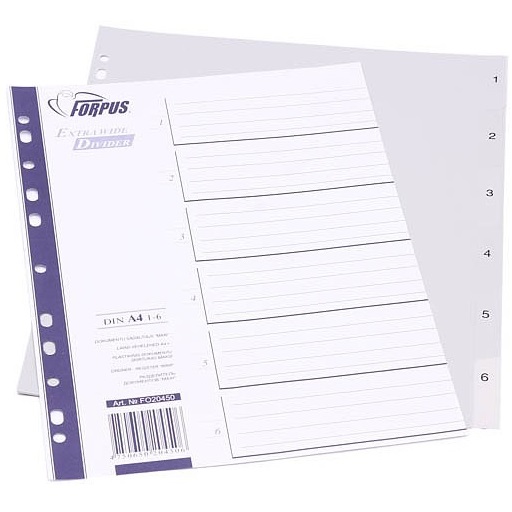 Forpus Разделитель для документов (1-6) фото