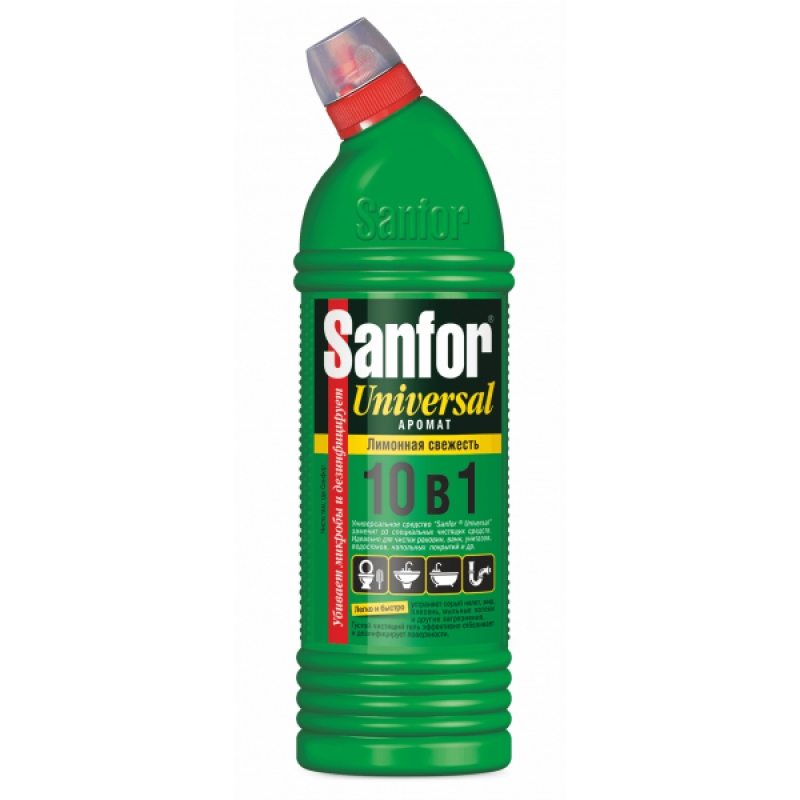 Средство чистящее для сантехники универсальное Sanfor фото