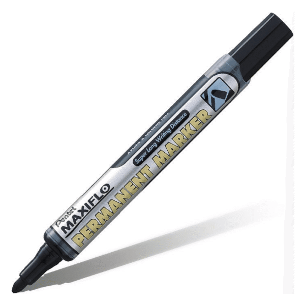 Маркер перманентный "NLF50" Maxiflo черный