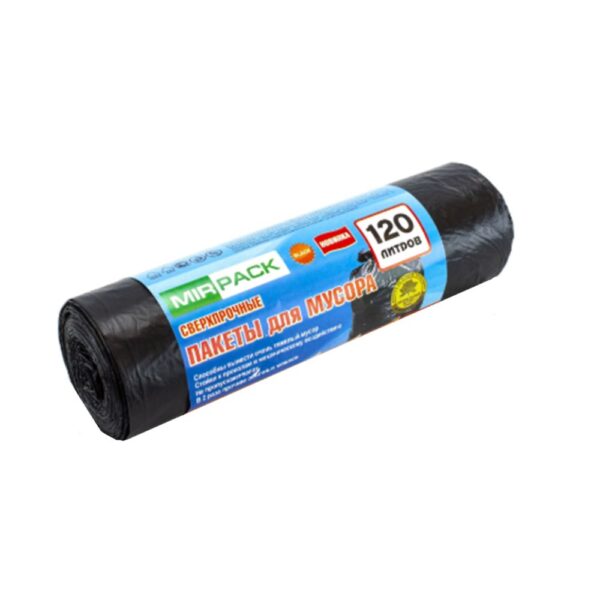 Мешки для мусора "Mirpack Extra" 120л 10шт