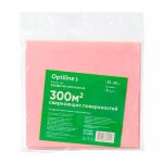 Салфетки для уборки Optiline, вискоза, 3шт, розовые