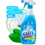 Средство для мытья окон и стекол "CLEAN GLASS", голубая лагуна, 600мл