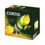Чай "Curtis" Delicate Mango, 20 пакетиков x1.8 г, зеленый